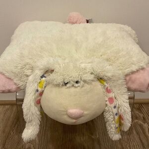 Pillow Pets Plush Bunny Rabbit in EUC with no holes, tears, or stains. So Cute!
